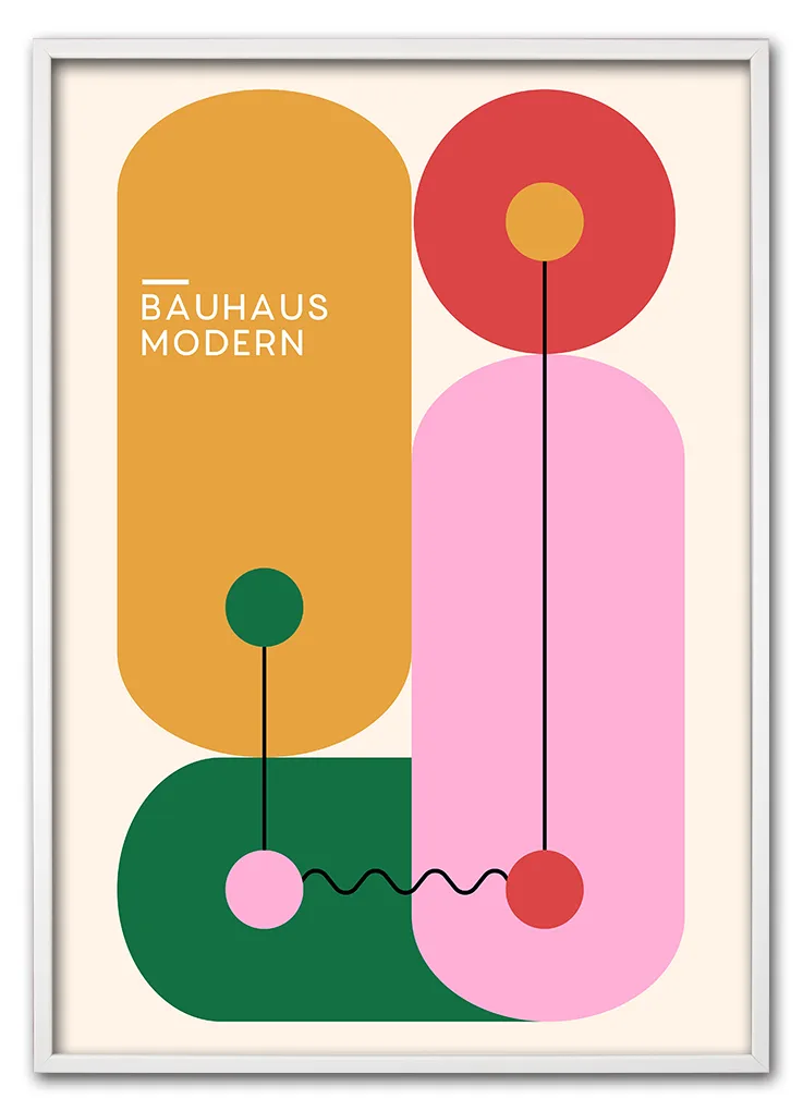 Bauhaus Modern Connections Hvid