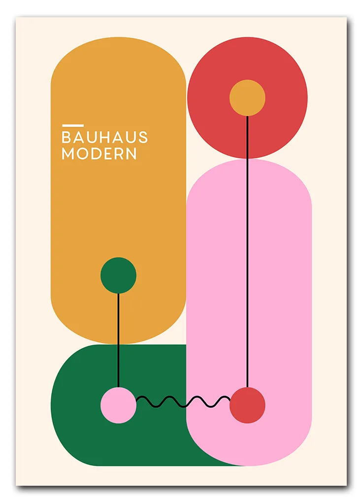 Bauhaus Modern Connections Plakat