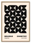 Bauhaus Pattern Grid – Black Massiv Eg