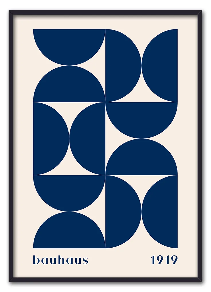 Bauhaus Pattern Grid – Blue Edition Sort Bauhaus Pattern Grid – Blue Edition Sort