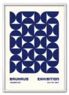 Bauhaus Repeats No. 01 – Blue Hvid Bauhaus Repeats No. 01 – Blue Hvid