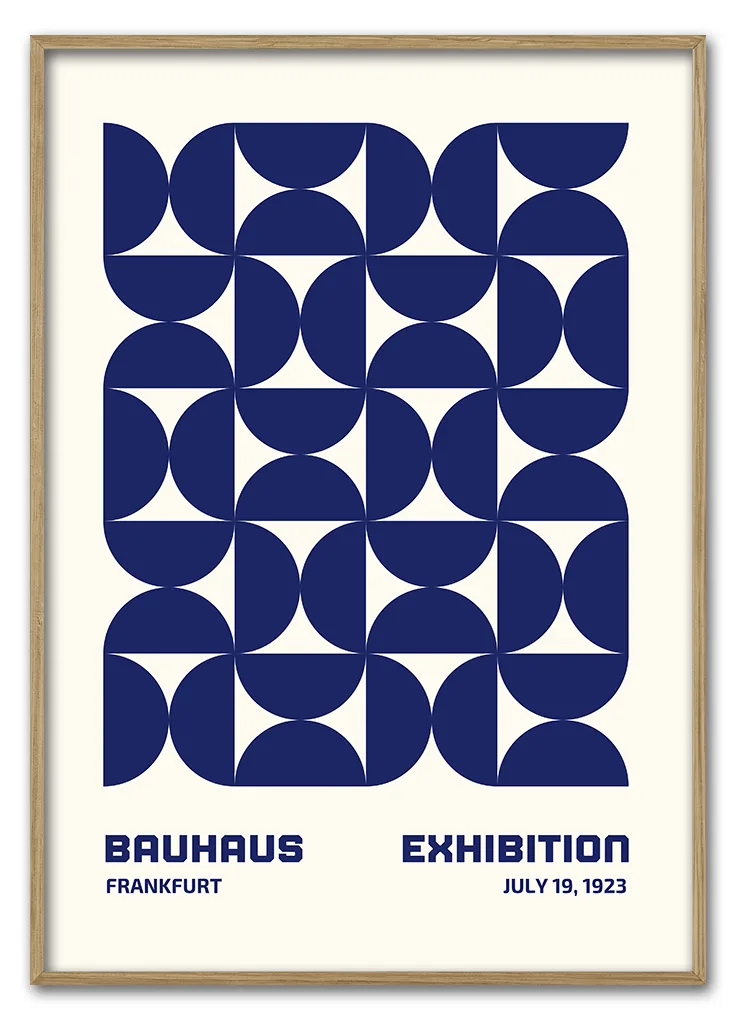 Bauhaus Repeats No. 01 – Blue Massiv Eg Bauhaus Repeats No. 01 – Blue Massiv Eg