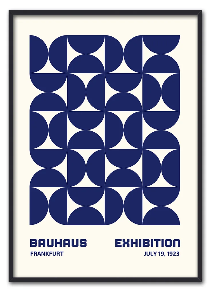 Bauhaus Repeats No. 01 – Blue Sort Bauhaus Repeats No. 01 – Blue Sort