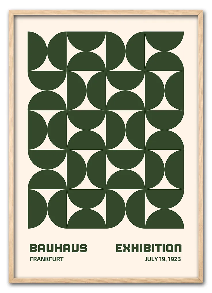 Bauhaus Repeats No. 02 – Green Eg