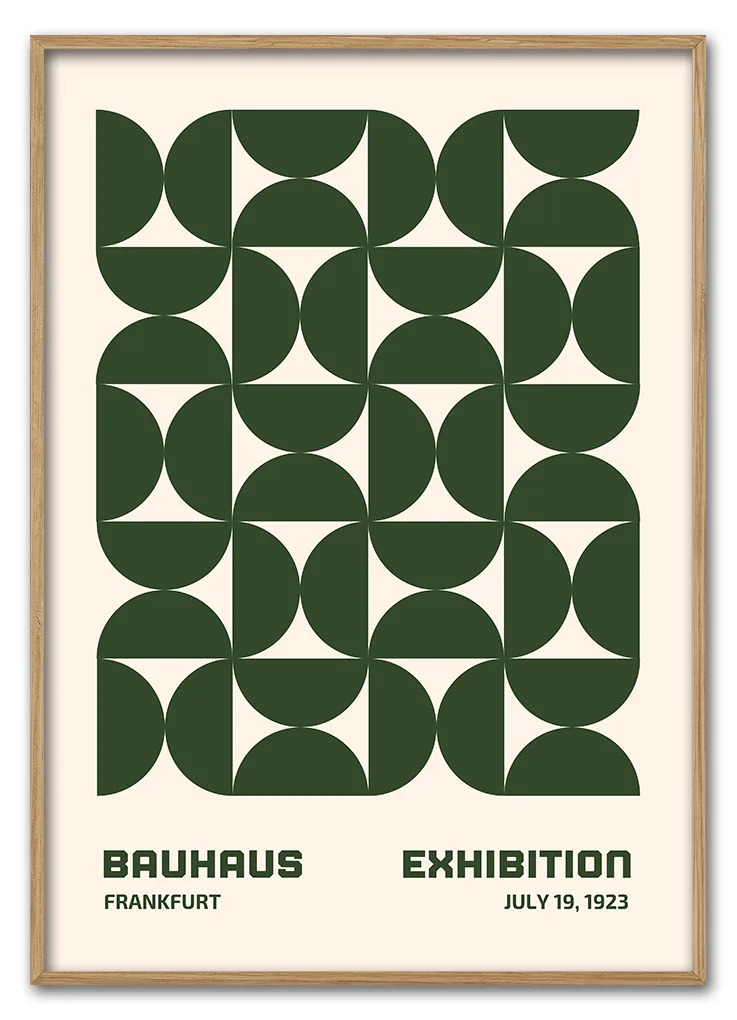 Bauhaus Repeats No. 02 – Green Massiv Eg