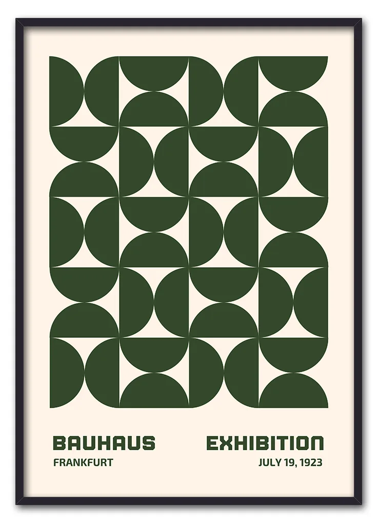 Bauhaus Repeats No. 02 – Green Sort