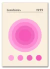 Bauhaus Spectrum Pink Plakat Bauhaus Spectrum Pink Plakat