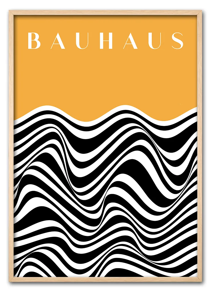 Bauhaus Waveform No. 01 – Mustard Eg