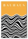 Bauhaus Waveform No. 01 – Mustard Plakat