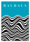 Bauhaus Waveform No. 02 – Cyan Plakat Bauhaus Waveform No. 02 – Cyan Plakat