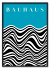 Bauhaus Waveform No. 02 – Cyan Sort Bauhaus Waveform No. 02 – Cyan Sort