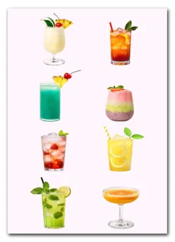 Colorful Cocktails Plakat