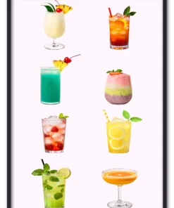 Colorful Cocktails Sort