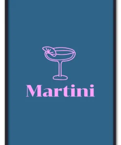 Martini in Blue Sort