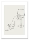 A-Glass-of-Wine-Plakat