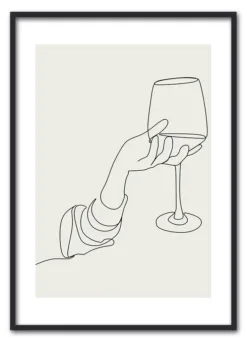 Alternative view of A Glass of Wine