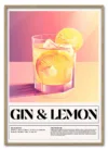 Bar Icons – Gin & Lemon