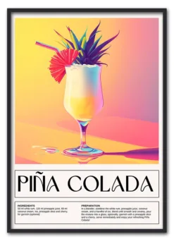 Alternative view of Bar Icons – Piña Colada