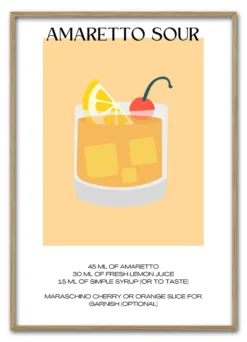 Bar Recipes – Amaretto Sour