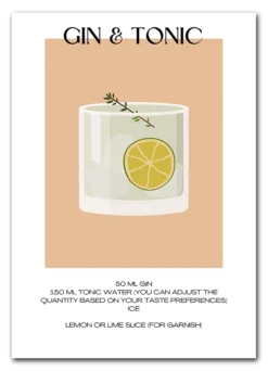 Bar Recipes – Gin & Tonic