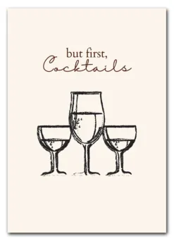 But First, Cocktails