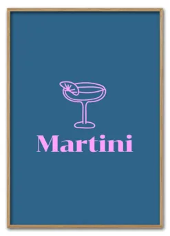 Martini in Blue