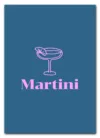 Martini-in-Blue-Plakat