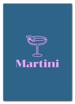 Martini in Blue