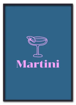 Alternative view of Martini in Blue