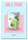 Pastel-Citrus-Fresh-Gin-Tonic-Plakat