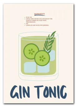 Pastel Cool Gin Tonic