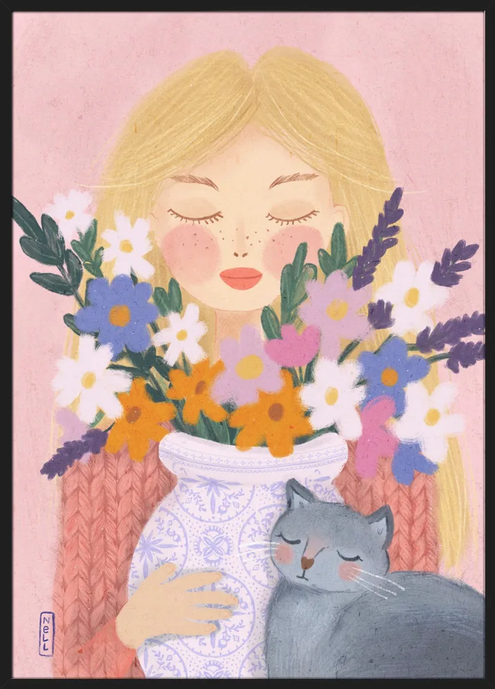 A Girl and her Cat_Sort