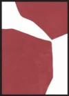 Abstract Red on white_Sort