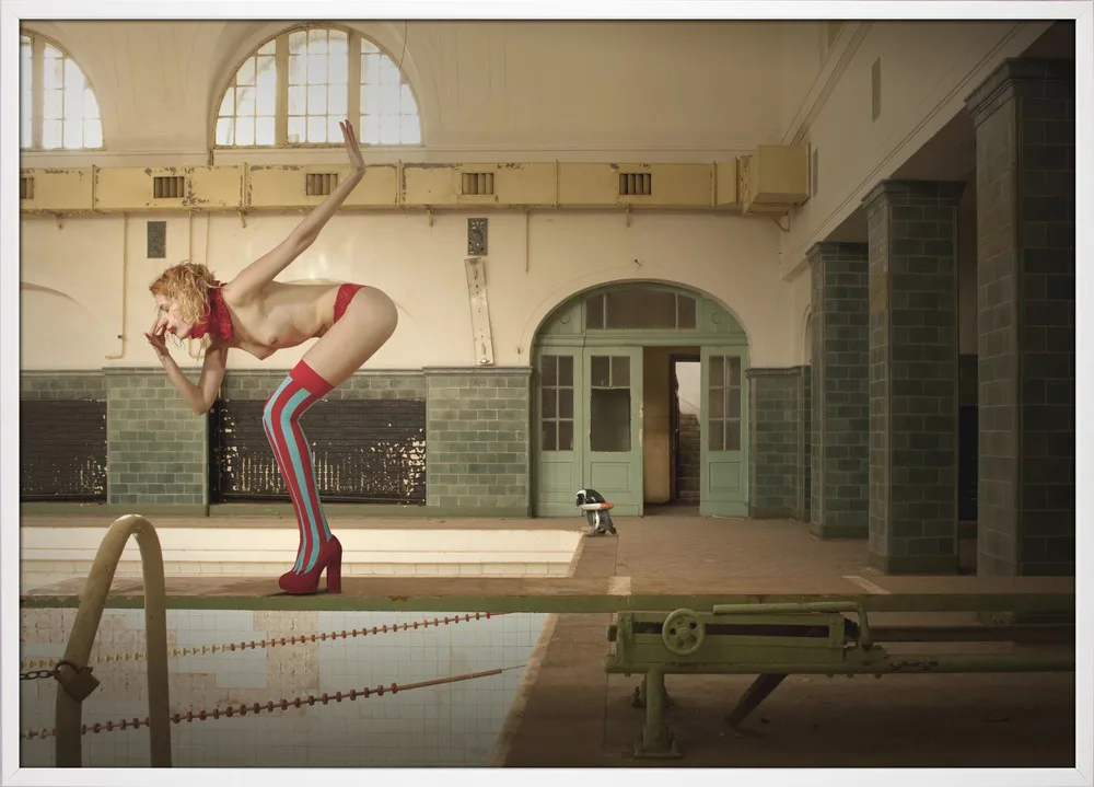 First swim-lesson_Hvid