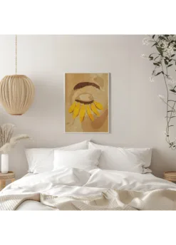 Alternative view of Flower power eye lashes