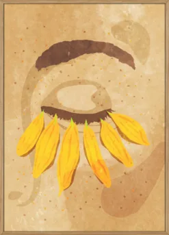 Flower power eye lashes