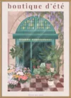 French Flowershop Poster