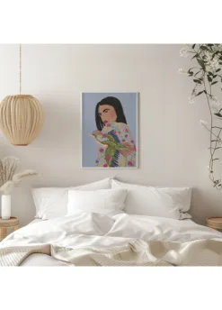 Alternative view of Girl with Crane