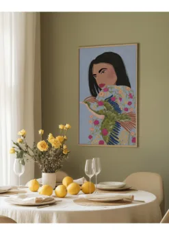 Alternative view of Girl with Crane