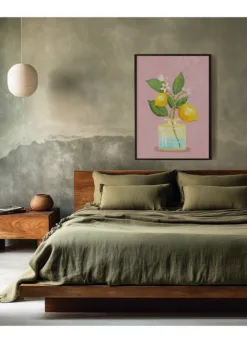 Alternative view of Lemon Bunch In Vase