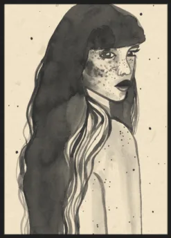 Alternative view of Long Hair Lady