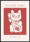Maneki-Neko Cat Red_Sort