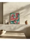 Melon slices on a plate_Int1