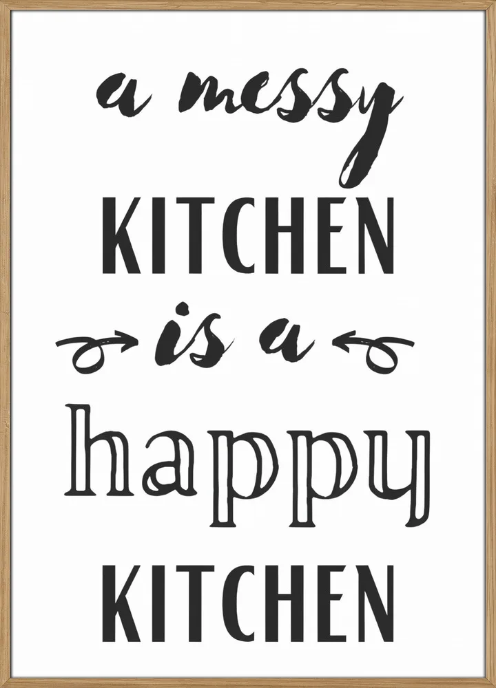 Messy Kitchen Happy Kitchen_Massiv eg