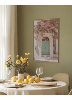 Alternative view of Pastel Doorway - Blooming Floral Entrance