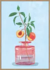 Peach Tree in Vase