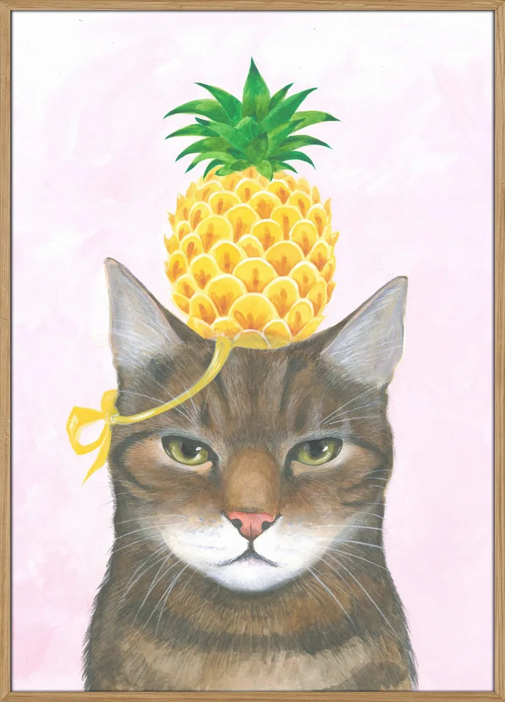 Pineapple Hat on the Cat_Massiv eg