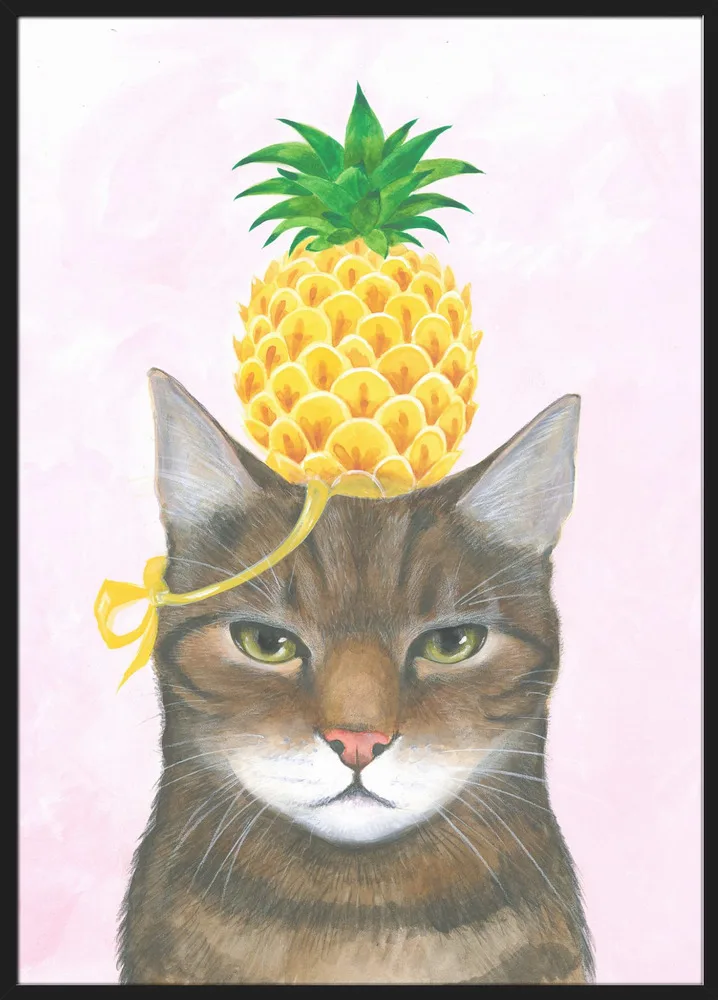 Pineapple Hat on the Cat_Sort