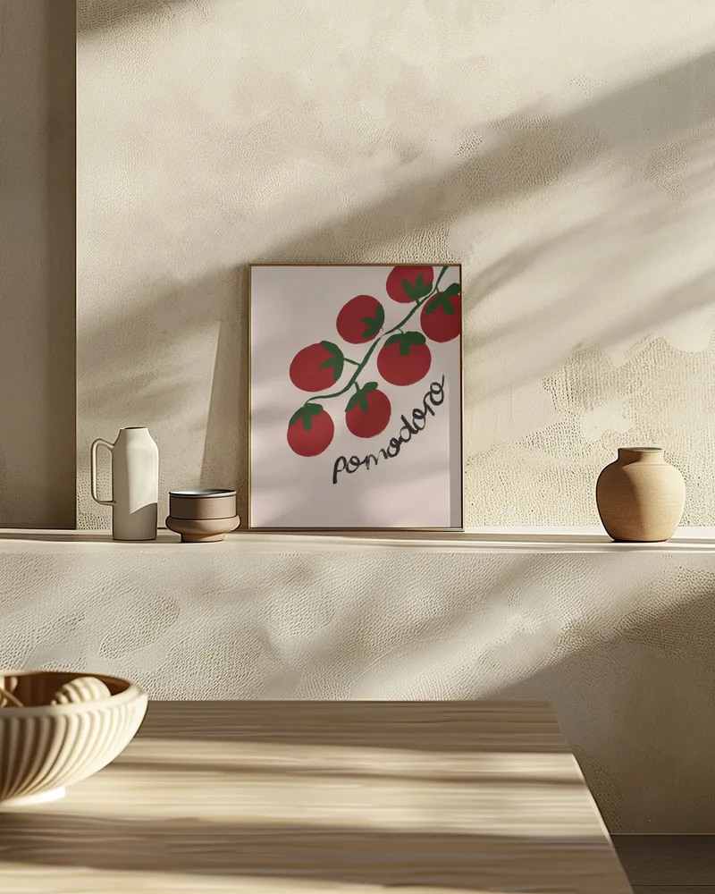 Pomodoro Tomato Italian Food Poster_Int3