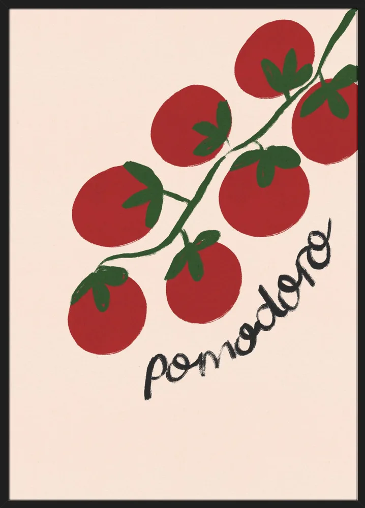Pomodoro Tomato Italian Food Poster_Sort
